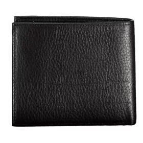    Čierna pánska kožená peňaženka Tommy Hilfiger 12 x 10 cm