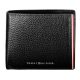  Kožená peňaženka Tommy Hilfiger čierna, pánska 12 x 10 cm