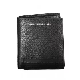    Pánska kožená peňaženka Tommy Hilfiger čierna 11 x 9 x 3 cm