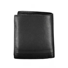    Pánska kožená peňaženka Tommy Hilfiger čierna 11 x 9 x 3 cm