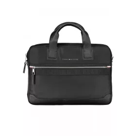  Pánska čierna aktovka, taška na notebook Tommy Hilfiger