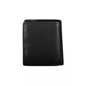   Pánska kožená peňaženka Tommy Hilfiger čierna 10 x 9 x 2 cm