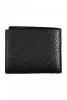  Pánska kožená peňaženka Tommy Hilfiger čierna 11 x 9 x 2 cm