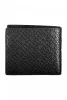  Pánska kožená peňaženka Tommy Hilfiger čierna 12 x 12 x 2 cm