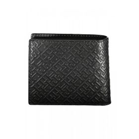   Pánska kožená peňaženka Tommy Hilfiger čierna 12 x 12 x 2 cm