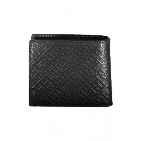    Pánska kožená peňaženka Tommy Hilfiger čierna 12 x 12 x 2 cm