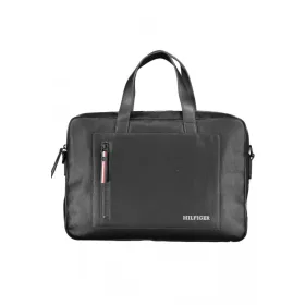 Pánska čierna aktovka, taška na notebook Tommy Hilfiger