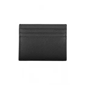    Pánska kožená peňaženka Tommy Hilfiger čierna, puzdro na karty 10 x 8 x 1 cm