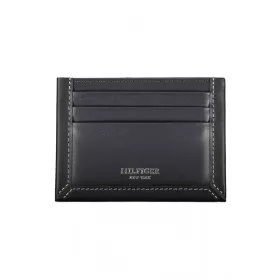    Pánska kožená peňaženka Tommy Hilfiger tmavo modrá, puzdro na karty 11 x 8 x 1 cm
