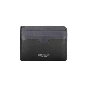    Pánska kožená peňaženka Tommy Hilfiger tmavo modrá, puzdro na karty 11 x 8 x 1 cm