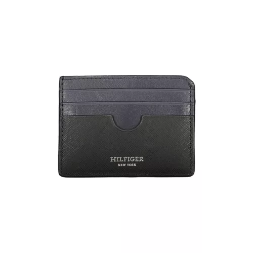  Pánska kožená peňaženka Tommy Hilfiger tmavo modrá, puzdro na karty 11 x 8 x 1 cm