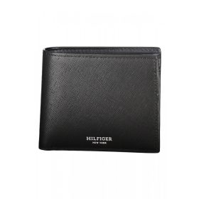    Pánska kožená peňaženka Tommy Hilfiger čierna 11 x 10 x 2 cm