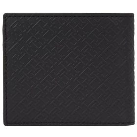    Pánska kožená peňaženka Tommy Hilfiger čierna 12 x 12 x 2 cm