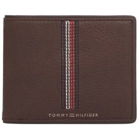    Pánska kožená peňaženka Tommy Hilfiger hnedá 12 x 10 x 2 cm