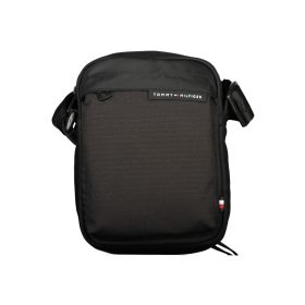    Čierna pánska kabelka cez rameno Tommy Hilfiger, bočná taška 20 x 15 x 6 cm