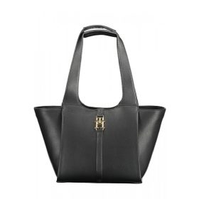    Čierna dámska kabelka cez rameno Tommy Hilfiger 25 x 21,5 x 7 cm