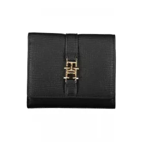  Dámska peňaženka Tommy Hilfiger čierna 12 x 10 x 4 cm