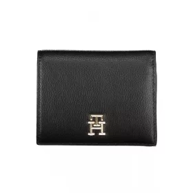  Dámska peňaženka Tommy Hilfiger čierna 12 x 10 x 4 cm