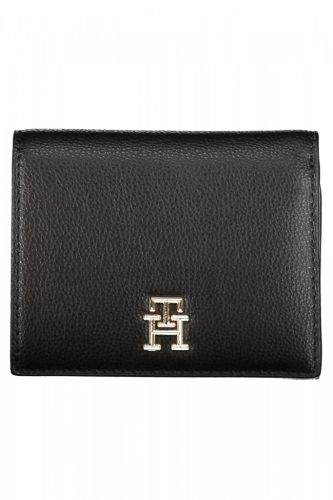  Dámska peňaženka Tommy Hilfiger čierna 12 x 10 x 4 cm