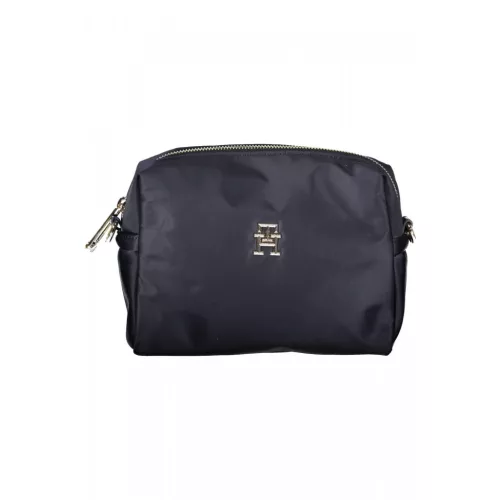  Dámska tmavomodrá kabelka cez rameno Tommy Hilfiger, bočná taška 21 x 15 x 6 cm