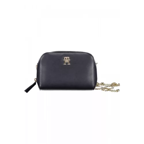  Čierna dámska kabelka cez rameno Tommy Hilfiger 18 x 5 x 12,5 cm