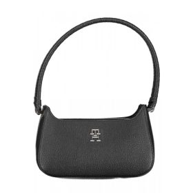    Čierna dámska kabelka cez rameno Tommy Hilfiger 24 x 13 x 8 cm