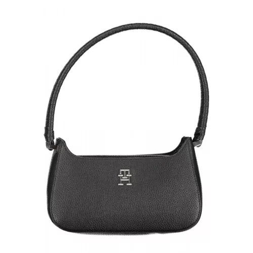  Čierna dámska kabelka cez rameno Tommy Hilfiger 24 x 13 x 8 cm