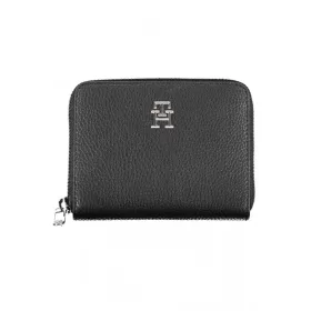  Dámska čierna peňaženka Tommy Hilfiger 13 x 10 x 3 cm