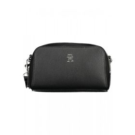    Čierna dámska kabelka cez rameno Tommy Hilfiger, bočná taška 22 x 14 x 6 cm