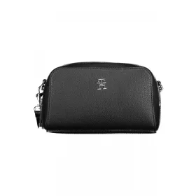    Čierna dámska kabelka cez rameno Tommy Hilfiger, bočná taška 22 x 14 x 6 cm