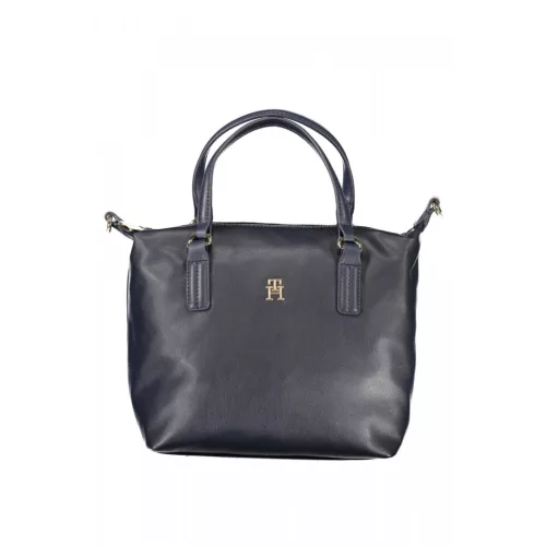  Dámska tmavomodrá kabelka cez rameno Tommy Hilfiger, bočná taška 23 x 20 x 15 cm