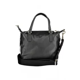    Čierna dámska kabelka cez rameno Tommy Hilfiger, bočná taška 23 x 20 x 15 cm