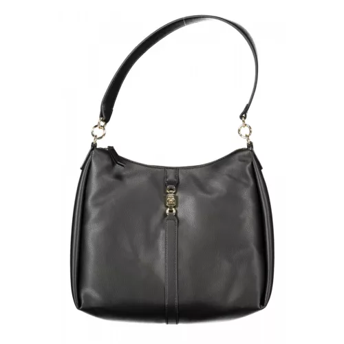  Čierna dámska kabelka cez rameno Tommy Hilfiger 30 x 28 x 10 cm