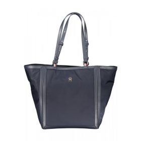    Dámska tmavomodrá kabelka cez rameno Tommy Hilfiger, nákupná taška 40 x 30 x 22 cm