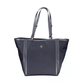    Dámska tmavomodrá kabelka cez rameno Tommy Hilfiger, nákupná taška 40 x 30 x 22 cm