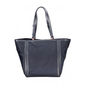   Dámska tmavomodrá kabelka cez rameno Tommy Hilfiger, nákupná taška 40 x 30 x 22 cm