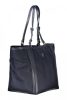  Dámska tmavomodrá kabelka cez rameno Tommy Hilfiger, nákupná taška 40 x 30 x 22 cm