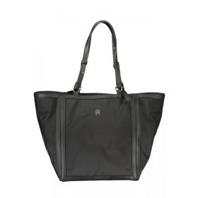    Čierna dámska kabelka cez rameno Tommy Hilfiger, nákupná taška 40 x 30 x 22 cm