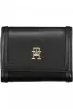  Dámska peňaženka Tommy Hilfiger čierna 12 x 10 x 3 cm