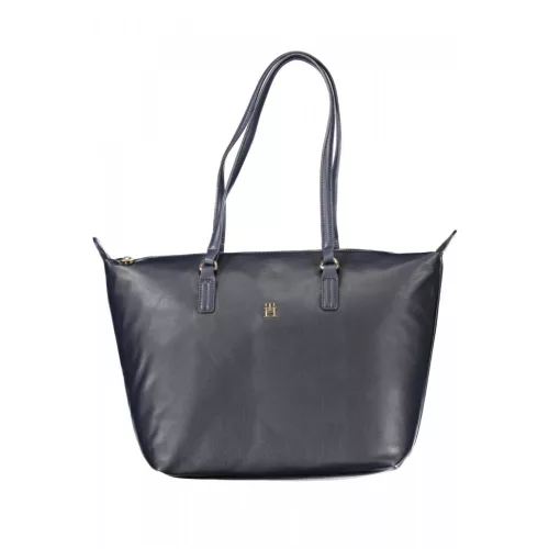  Dámska tmavomodrá kabelka cez rameno Tommy Hilfiger, nákupná taška 33 x 27 x 14 cm