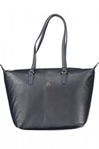  Dámska tmavomodrá kabelka cez rameno Tommy Hilfiger, nákupná taška 33 x 27 x 14 cm