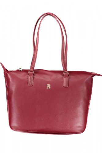  Dámska kabelka cez rameno Tommy Hilfiger v bordovej farbe, nákupná taška 33 x 27 x 14 cm