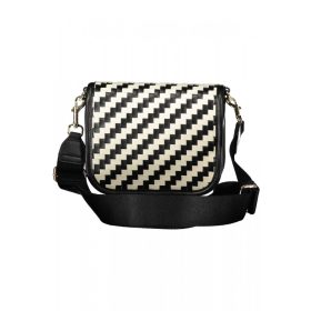   Dámska čiernobiela kabelka cez rameno Tommy Hilfiger, bočná taška 19 x 15 x 8 cm