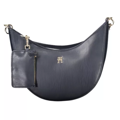  Dámska modrá kabelka cez rameno Tommy Hilfiger 27 x 18 x 7,5 cm