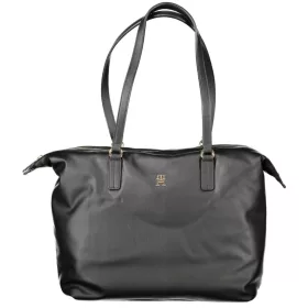    Čierna dámska kabelka cez rameno Tommy Hilfiger 33 x 24 x 15 cm