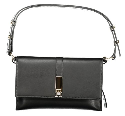  Čierna dámska kabelka cez rameno Tommy Hilfiger 23 x 14 x 5 cm