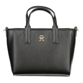    Čierna dámska kabelka cez rameno Tommy Hilfiger, bočná taška 20 x 16 x 12 cm