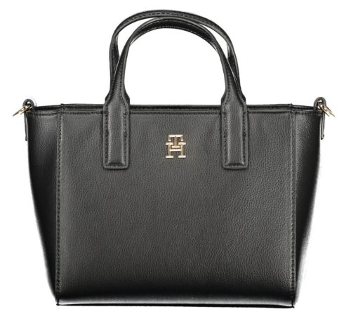  Čierna dámska kabelka cez rameno Tommy Hilfiger, bočná taška 20 x 16 x 12 cm
