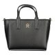  Čierna dámska kabelka cez rameno Tommy Hilfiger, bočná taška 20 x 16 x 12 cm