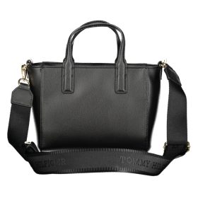    Čierna dámska kabelka cez rameno Tommy Hilfiger, bočná taška 20 x 16 x 12 cm